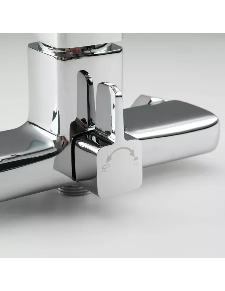 Змішувач для ванни Frap F2260 з душовим набором, хром.