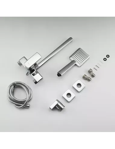 Змішувач для ванни Frap F2260 з душовим набором, хром.