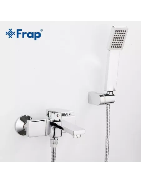 Смеситель для ванны Frap F3246 с душевым набором, хром
