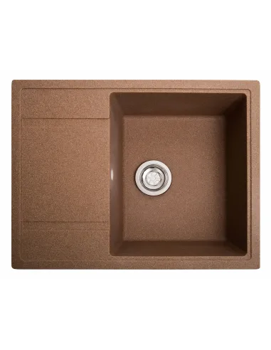 Мийка кухонна кам`яна прямокутна Romzha Jorum 65 Avena 501, 650x500x200 мм - 1