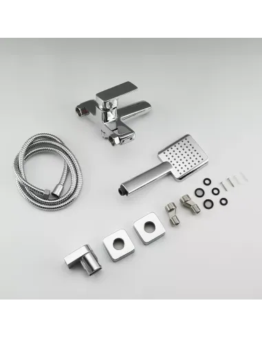 Змішувач для ванни Frap F3260 з душовим набором, хром.