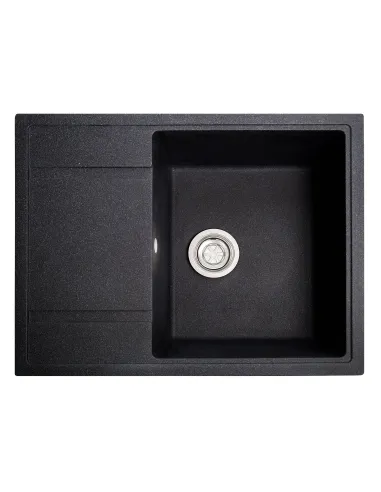 Мийка кухонна кам`яна прямокутна Romzha Jorum 65 Avena 501, 650x500x200 мм - 4