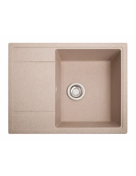 Мийка кухонна кам`яна прямокутна Romzha Jorum 65 Avena 501, 650x500x200 мм - 6