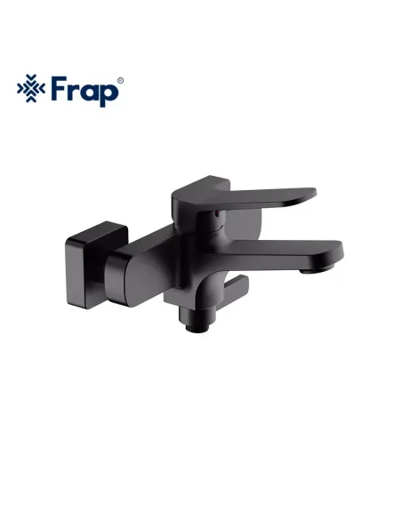 Смеситель для ванны Frap F3262 с душевым набором, черный