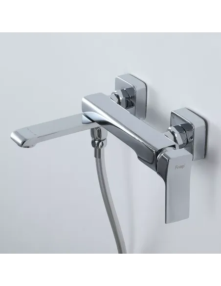 Змішувач для ванни Frap F3284 з душовим набором, хром.