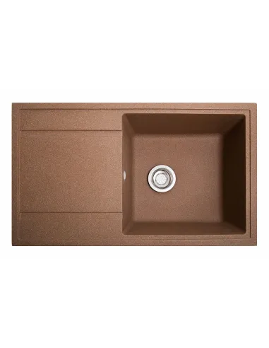 Мойка кухонная каменная прямоугольная Romzha Jorum 86 Avena 501, 860x500x200 мм - 1