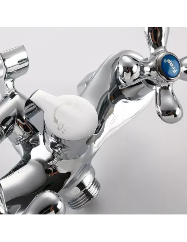 Змішувач для ванни Frap F22731-B двовентильний, хром