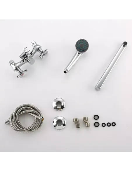 Смеситель для ванны Frap F22731-B двухвентильный, хром