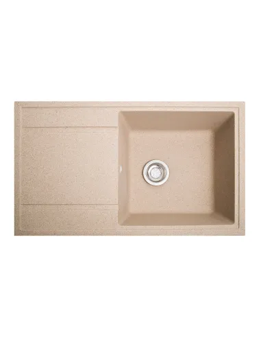 Мойка кухонная каменная прямоугольная Romzha Jorum 86 Avena 501, 860x500x200 мм - 3
