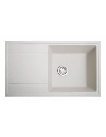 Мойка кухонная каменная прямоугольная Romzha Jorum 86 Avena 501, 860x500x200 мм - 5