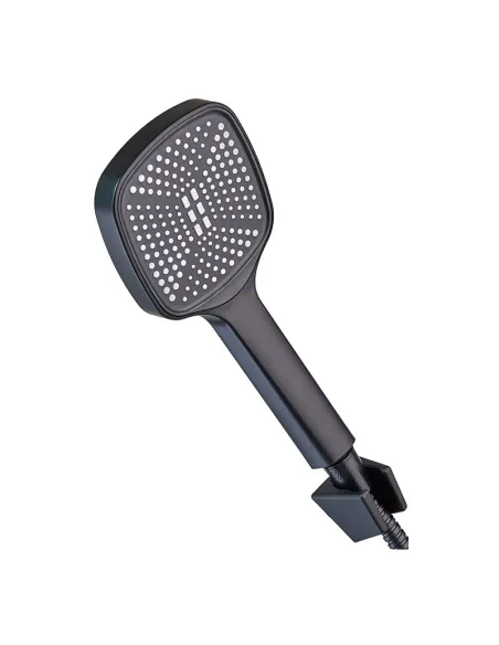 Змішувач для ванни Mixxus Magnum 006 Euro Black з душовим набором