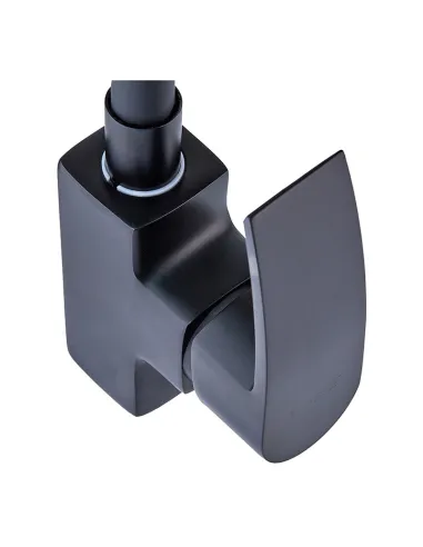 Змішувач для кухні Mixxus Magnum 011 Nut Black Refl.Black з гнучким виливом