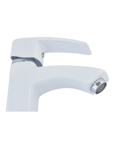 Змішувач для умивальника Mixxus Magnum 001 Nut White-Chrome одноважільний