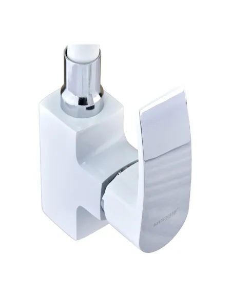 Змішувач для кухні Mixxus Magnum 011 Nut White-Chrome Refl.White з гнучким виливом