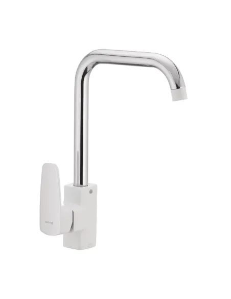 Смеситель для кухни Mixxus Missouri 014-G White однорычажный Смеситель для кухни Mixxus Missouri 014-G White однорычажный