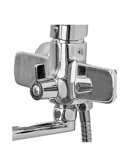 Змішувач для ванни Mixxus Nevada 006 Euro з душовим набором