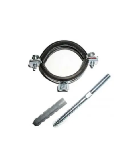 Хомут для труби 159 - 166 мм Thermo Alliance Standart SD100150B в зборі з гайкою та дюбелем Хомут для труби 159 - 166 мм Thermo Alliance Standart SD100150B в зборі з гайкою та дюбелем