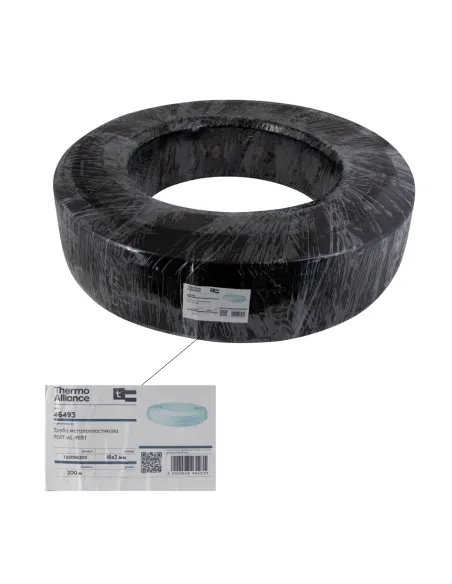 Труба металопластикова Thermo Alliance TAS01116200 PERT-AL-PERT 16x2.0 мм, 200 м Труба металопластикова Thermo Alliance TAS01116200 PERT-AL-PERT 16x2.0 мм, 200 м