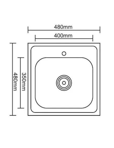 Мийка квадратна Romzha Fifika Eko Satin - 2