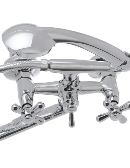 Смеситель для ванны Haiba Dominox 143 HB0070 двухвентильный