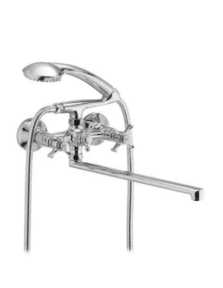 Смеситель для ванны Haiba Zeus 143 HB0423 двухвентильный