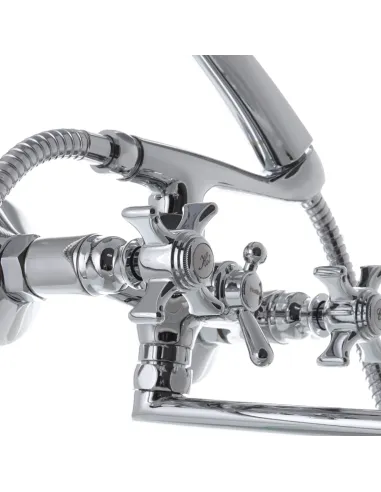 Смеситель для ванны Haiba Zeus 143 HB0423 двухвентильный