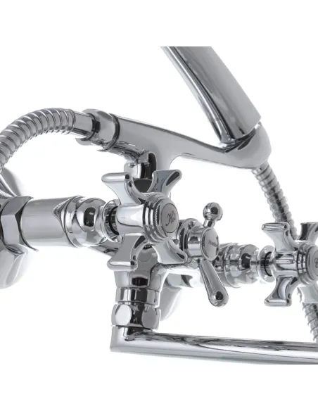 Смеситель для ванны Haiba Zeus 143 HB0423 двухвентильный