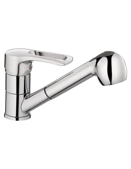 Смеситель для кухни Haiba Hansberg 014 HB0208 с выдвижным изливом