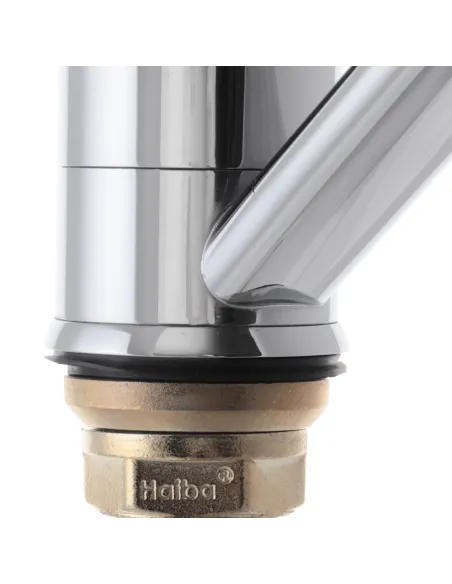 Смеситель для кухни Haiba Zeon 555 HB0414, излив 15 см