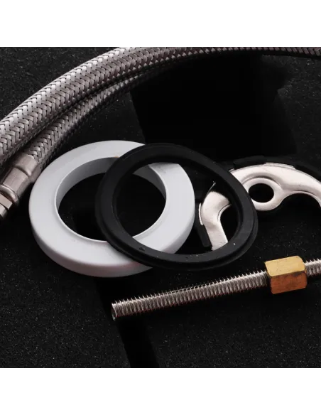 Змішувач для кухні Haiba Hans 011 HB0818, білий