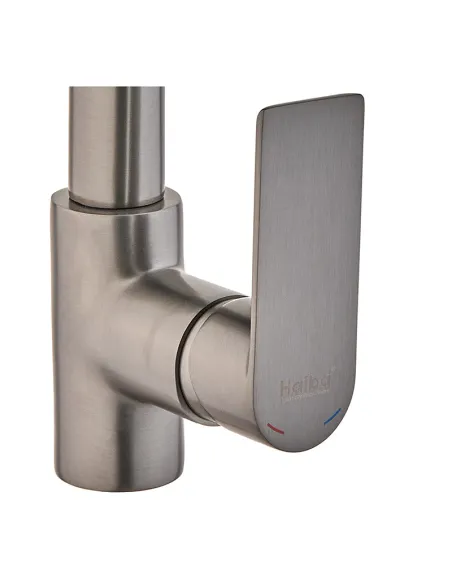 Змішувач для кухні настінний Haiba Alex 018 Graphite HB3999