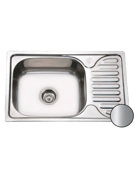 Мойка для кухни из нержавеющей стали прямоугольная Romzha Mirela Satin - 2