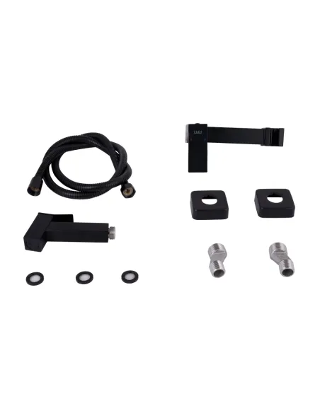 Набір для гігієнічного душу із змішувачем Lidz Kubis 110 Black