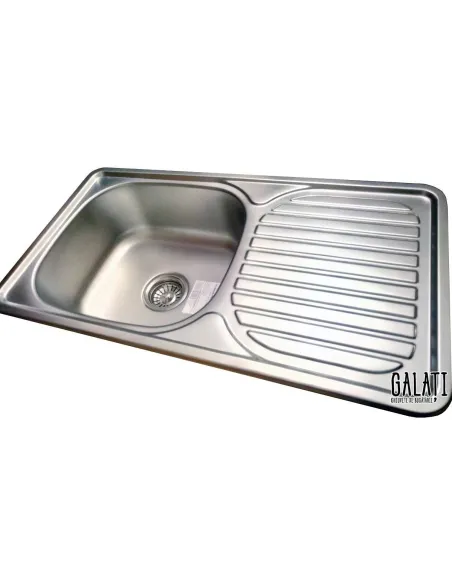 Мийка прямокутна Romzha Anka textura, нержавіюча сталь - 2