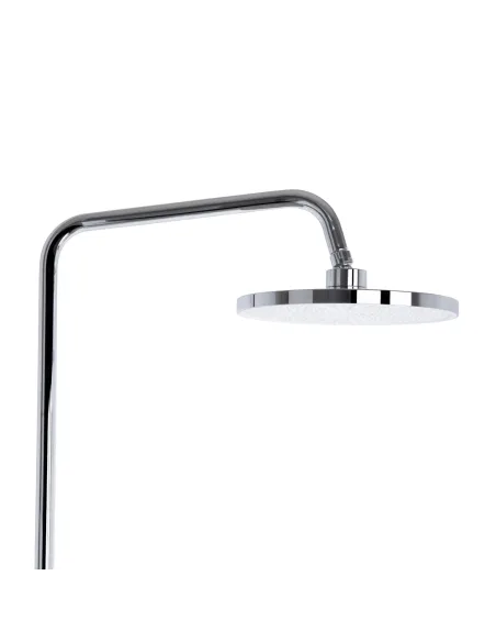 Душевая система з изливом Q-Tap Jay QTJAY111CRW45555 Chrome White