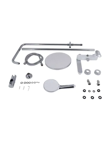 Душова система із виливом Q-Tap Jay QTJAY111CRW45555 Chrome White