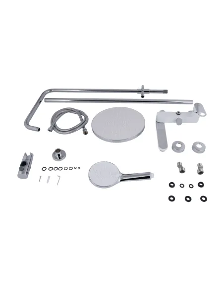 Душова система із виливом Q-Tap Jay QTJAY111CRW45555 Chrome White