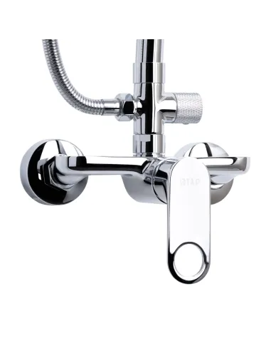 Душова система із змішувачем Q-Tap Jay QTJAY110CRM45544 Chrome