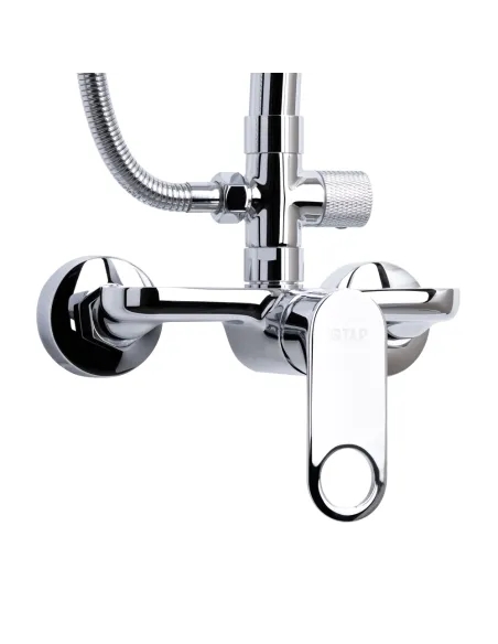 Душова система із змішувачем Q-Tap Jay QTJAY110CRM45544 Chrome