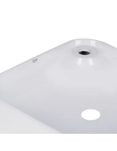 Накладная раковина Q-Тap Stork QT15112194WN White, 430x430x125 мм