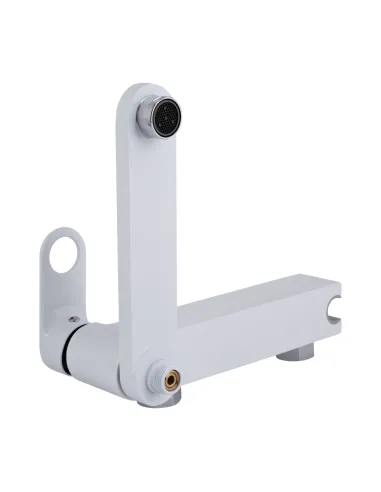 Змішувач для ванни Q-Tap Jay QTJAY260CRW45554 Chrome White з душовим набором