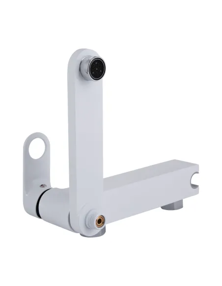 Смеситель для ванны Q-Тap Jay QTJAY260CRW45554 Chrome White с душевым набором