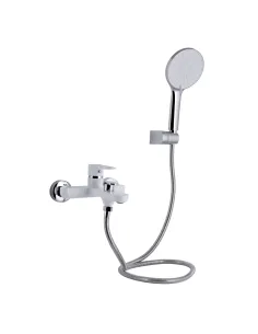 Змішувач для ванни Q-Tap Jay QTJAY259CRW45553 Chrome White з душовим набором