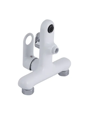 Змішувач для ванни Q-Tap Jay QTJAY259CRW45553 Chrome White з душовим набором