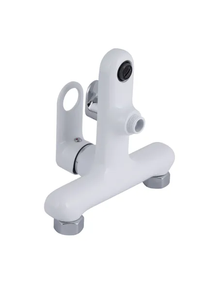 Змішувач для ванни Q-Tap Jay QTJAY259CRW45553 Chrome White з душовим набором