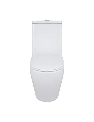 Унітаз-компакт Jay Ultra Quiet WHITE QT28228300W безободковий, 640x360x835 мм, сидіння Soft-close