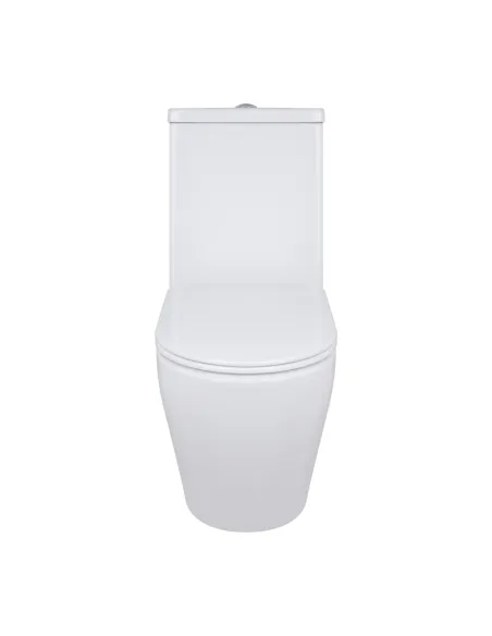 Унітаз-компакт Jay Ultra Quiet WHITE QT28228300W безободковий, 640x360x835 мм, сидіння Soft-close