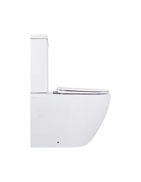 Унітаз-компакт Jay Ultra Quiet WHITE QT28228300W безободковий, 640x360x835 мм, сидіння Soft-close