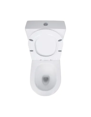 Унітаз-компакт Jay Ultra Quiet WHITE QT28228300W безободковий, 640x360x835 мм, сидіння Soft-close