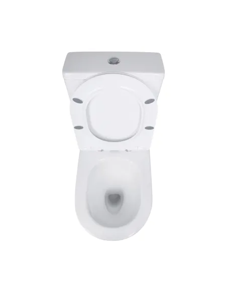 Унітаз-компакт Jay Ultra Quiet WHITE QT28228300W безободковий, 640x360x835 мм, сидіння Soft-close